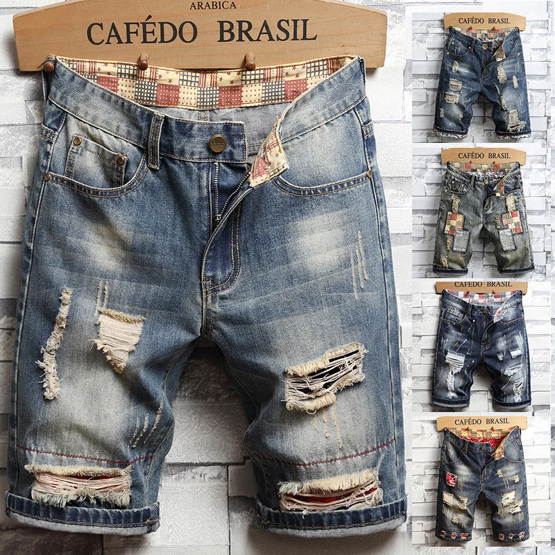 Levis Jeans 501 - Летняя одежда, новые мужские винтажные рваные