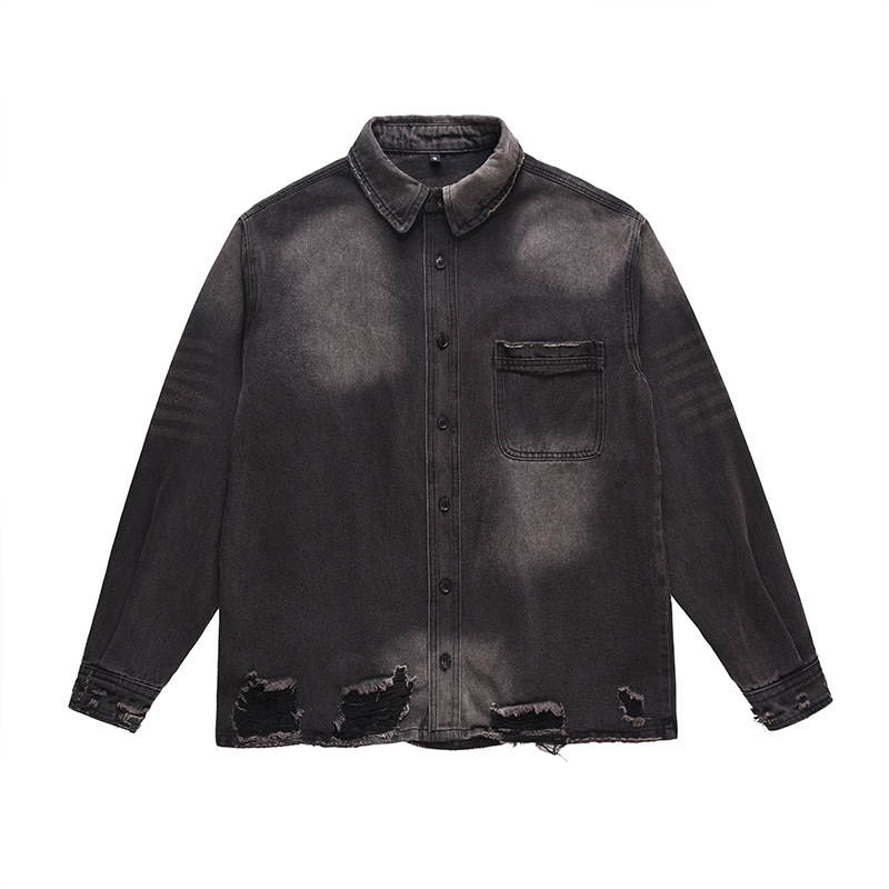 Vintage Fashion Jacket - Мужская джинсовая куртка в стиле High