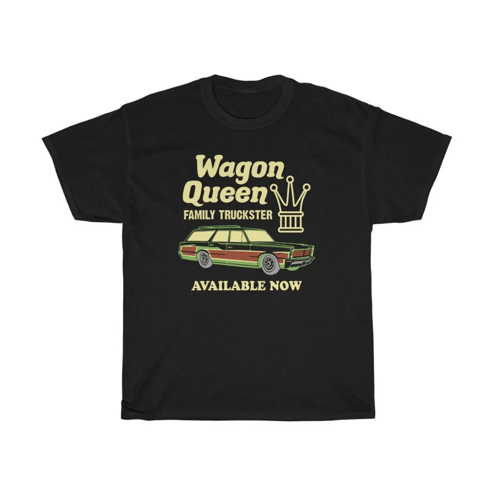 Vintage Fashion Queen - Футболка Wagon Queen Family Truckster Classic,