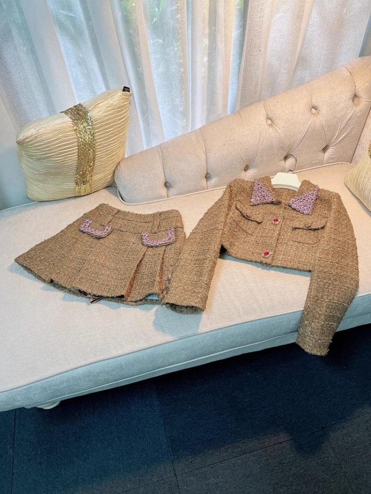 Vintage Fashion Jacket - Комплект из двух предметов, весенне-осенний женский