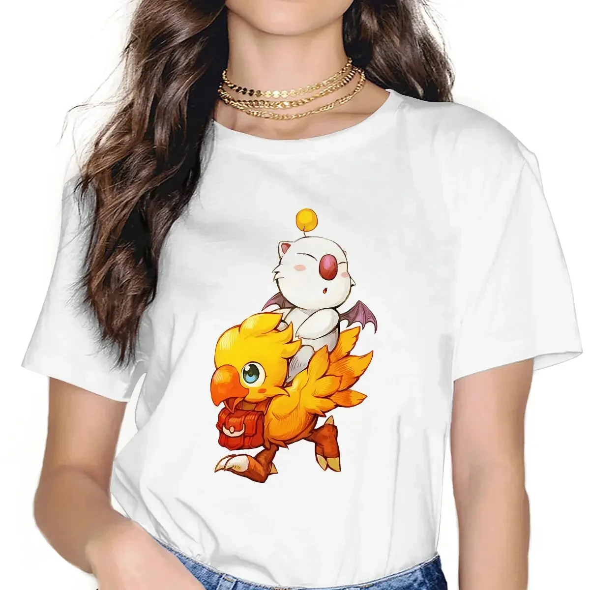 Vintage Fashion Game - Футболка Final Fantasy Game Chocobo, женские