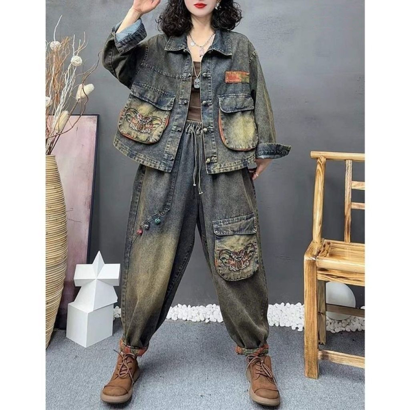 Ретро-модные вышитые ковбойски – обзор и цена Vintage Fashion Jacket