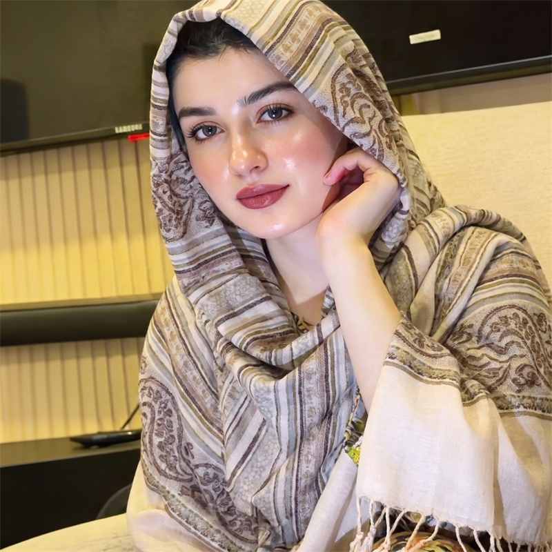 Винтажный хиджаб с узором пейс – обзор и цена Vintage Fashion Hijab