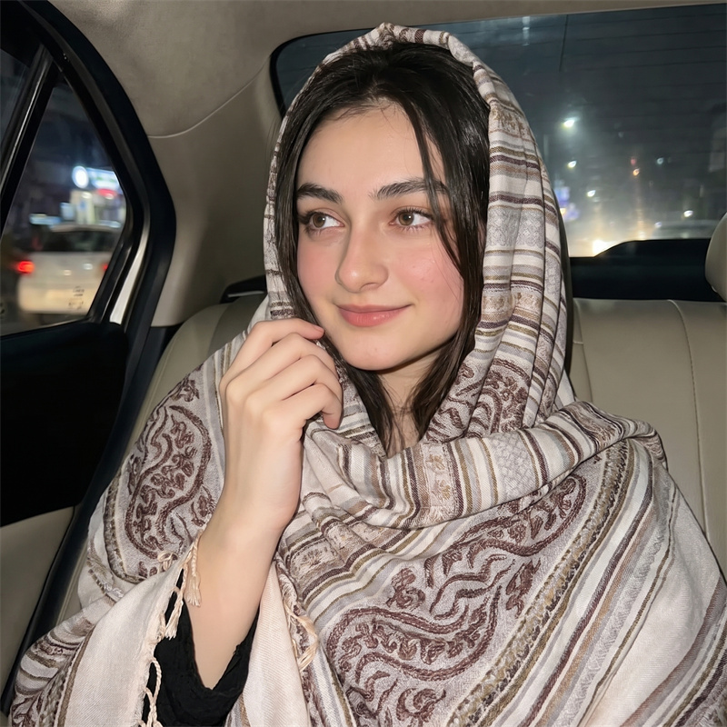 Винтажный хиджаб с узором пейс – обзор и цена Vintage Fashion Hijab