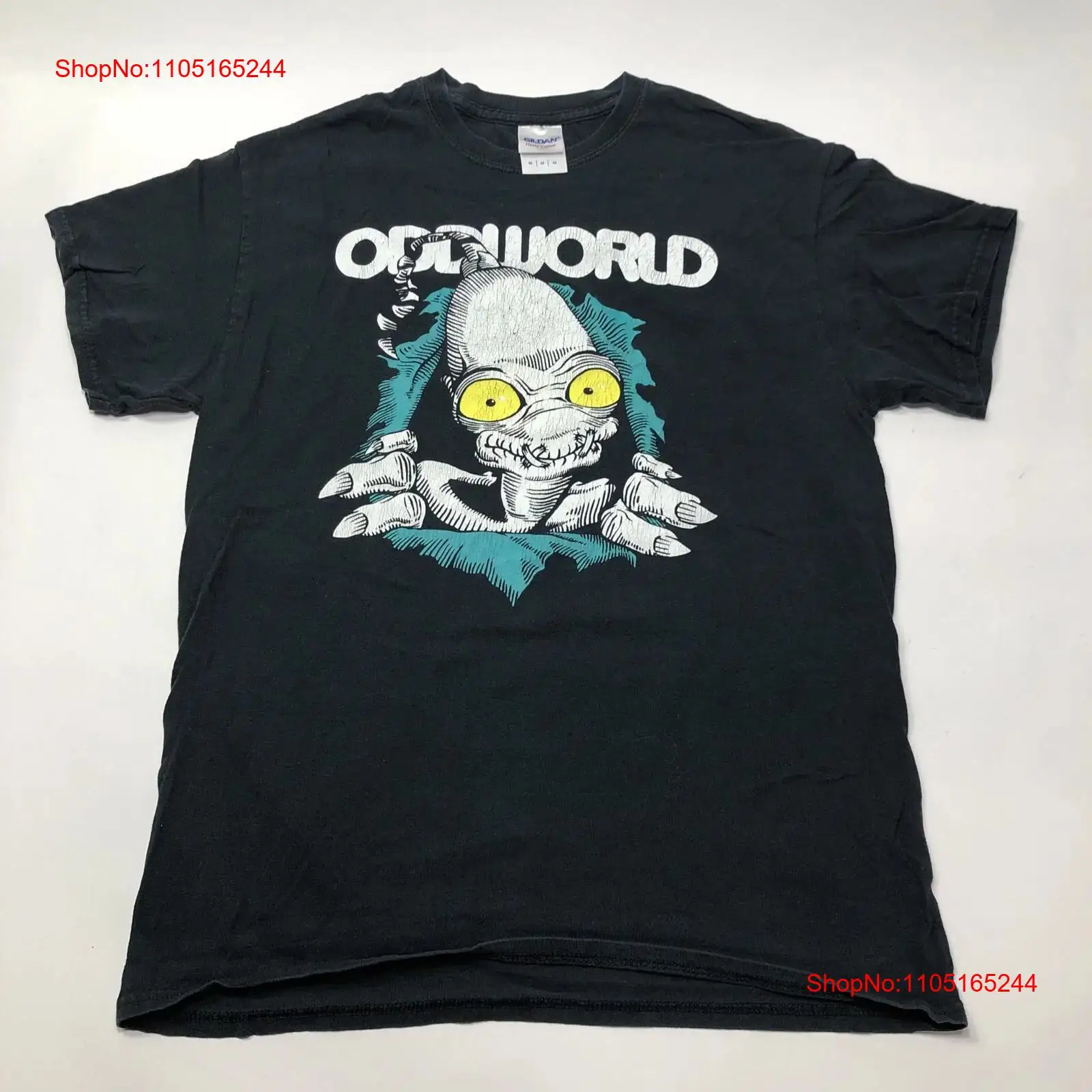 Oddworld Abe Винтажная футболк – обзор и цена Vintage Fashion Game